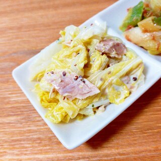 電子レンジ利用☆白菜のツナマヨサラダ